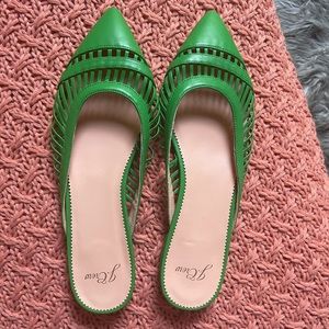 NWOT J. Crew Bird Cage Flats